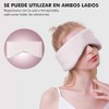 Antifaz para Dormir, Disponible a Doble Cara, Suave y Cómoda,