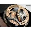 KHUMYAYAD Handmade Brass Sundial Compass Fully Functional with Pure Leather