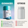NAD+ Resveratrol Nicotinamida Ribosa 60 Gomitas Sin Azúcar Health Hack