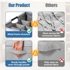 HOUSE AGAIN 2 Pack Shoe Organizer for Closet, Shoe Storage