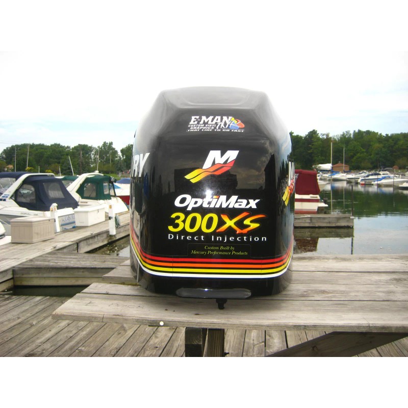 Mercury Racing Decal Kit for 3.2L Stroker Optimax also fits