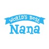 Dixies Decals World's Best Nana # 6262 Vinyl Decal Sticker