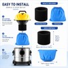 2 Pcs Wet Dry Vacuum Filter Set for Replacement –