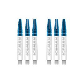 RED DRAGON Gerwyn Price World Champion SE Nitrotech White Intermediate Dart Shafts - 2 sets per pack (6 shafts in total)