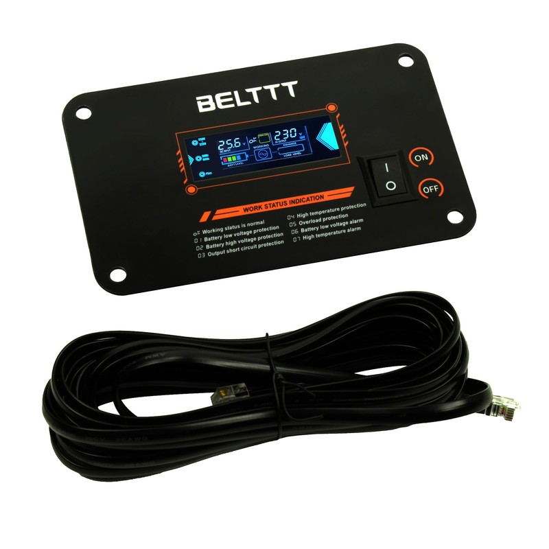 @tec Remote Control Panel with LED Display for Pure Sine