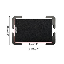 Molle Patch Panel, Pack of 2 Backpack Patch Board, Morale Patch Display Holder for Tactical Chest, Hiking and Backpack Bag