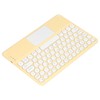 Touch Wireless Keyboard Round Keycaps Ergonomic Design Ultra Thin Smart