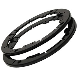 AI 6.5" & 6.75" Stackable Speaker Extension .25" Pair Packed Black