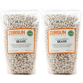 Zursun Heirloom Dry Cannellini Beans 24 oz each (2-Pack)
