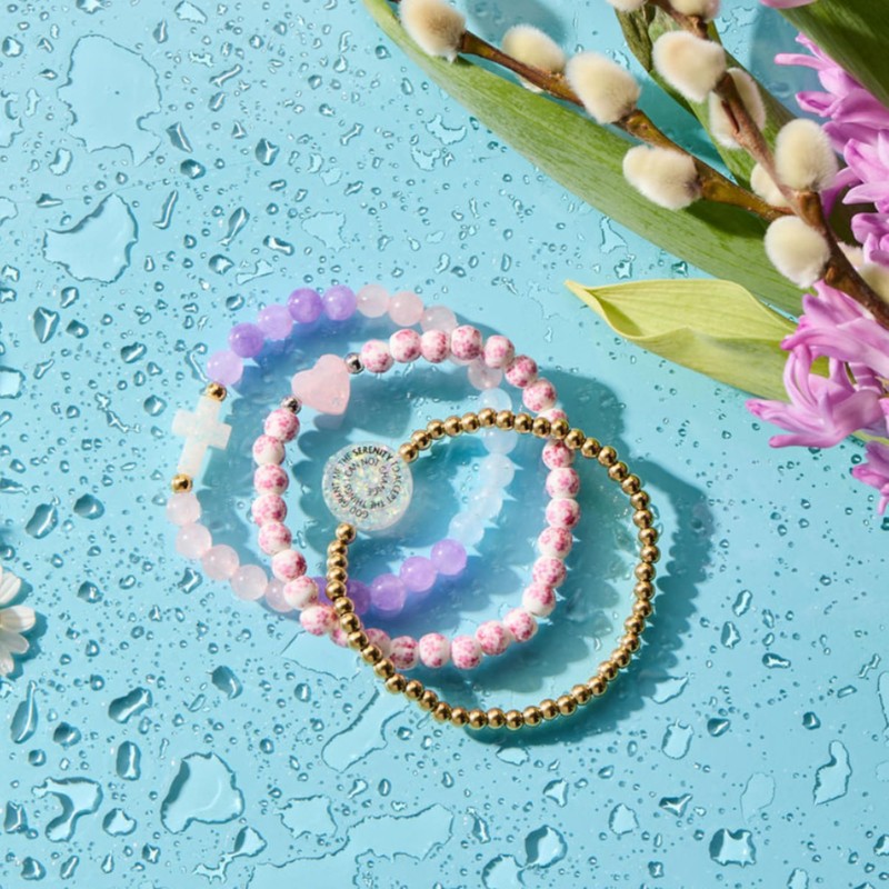 Holy Water Serenity Prayer Pearl