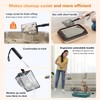 PETOCAT Metal Cat Litter Scoop with Holder, 43" Extendable Long