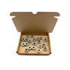 20 Pack of M12 Nyloc Nuts - Self locking with