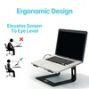 BLACK+DECKER Laptop Stand for Desk - Ergonomic Laptop Stand for