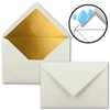 NEUSER PAPIER 75x envelopes B6 with gold lining 12.5 x
