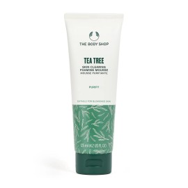 The Body Shop Tea Tree Skin Clearing Foaming Cleanser for Oily Skin 5 Fl Oz Vegan Oil Control