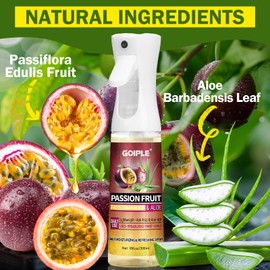 Loc Moisturizing Spray for Dull, Dry Locs - Daily Passion Fruit Hair and Scalp Moisturizer for Dreadlocks, Sisterlocks, Microlocks, Braids- Lightweight Refreshing Moisturizer Loc Spray for Anti-frizz