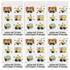 Multicolor Despicable Me Tattoos - (24 Count) - Fun &