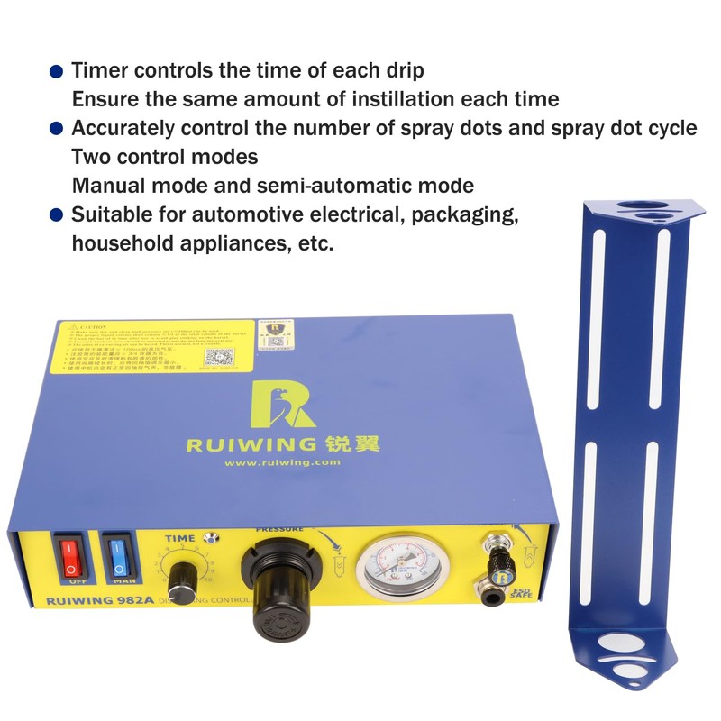 982A Auto Glue Dispenser AC 110V Automatic/Semi-Automatic Solder Paste Liquid
