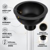 Gripzo Sink Plunger – 4 Inch Rubber Cup with 9