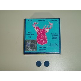 2 x TWEETEN ELK MASTER CUE TIPS 10mm**