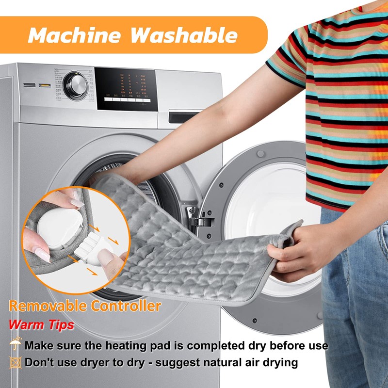 Heating pad, Electric Heat Pad with Automatic Switch-Off and 6