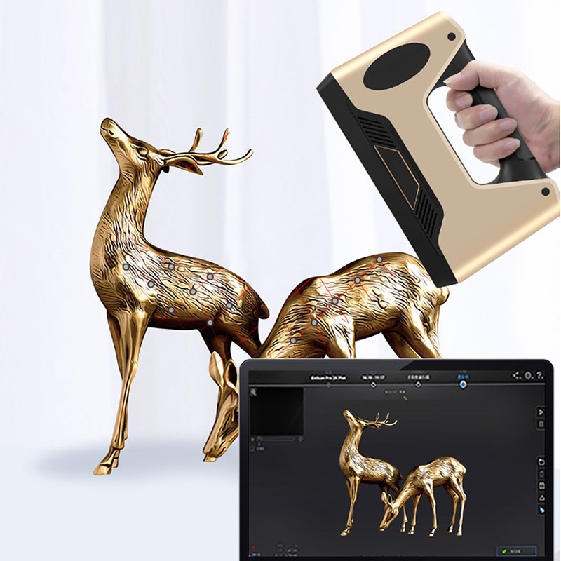 Baluue 5pcs 3D Scanning Markers for 3D Scanner with Black