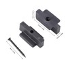 100pcs Hidden Decking Fasteners Robust for Wood Deck Frames, Grooved