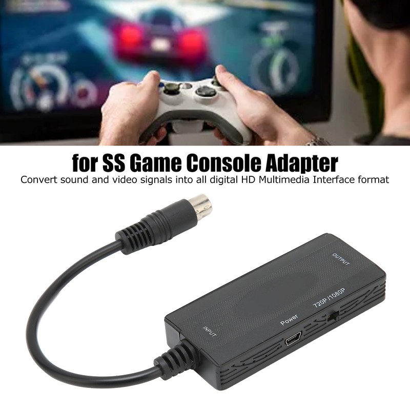 Game Console Converter Drive Free Lossless for SS to HD