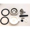 Sink Strainer Basket Valve 3 1/2 Inch Diameter 114 mm