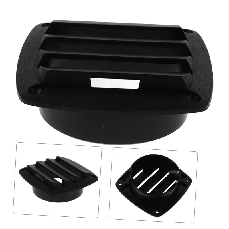 Kisangel Nylon Boat Vent Cover Louvered Vent Grille for Efficient