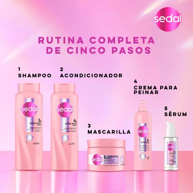 Shampoo Luminous UV 620 ml Sedal