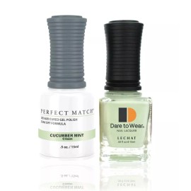 LeChat Perfect Match UV Gel + Nail Polish - PMS227 Cucumber Mint