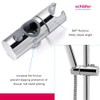 Schläfer 8126025 | Shower Support Bracket 25mm, Sliding Shower Rail