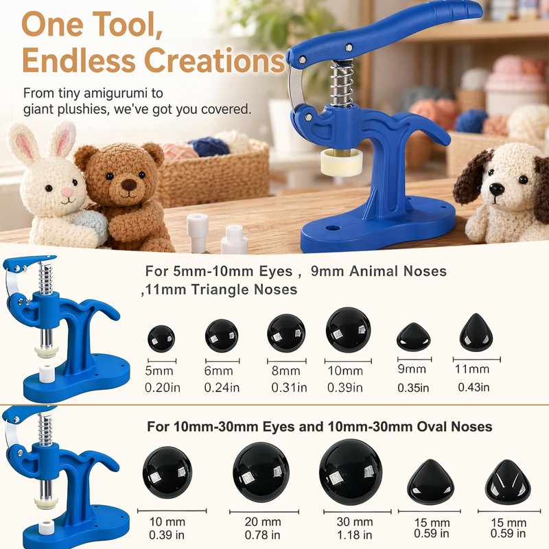 Safety Eye Tool, Large Size for Big Special Safety Eyes