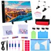 Ratukall LED Light Pad for Diamond Painting Kit, A4 Diamond