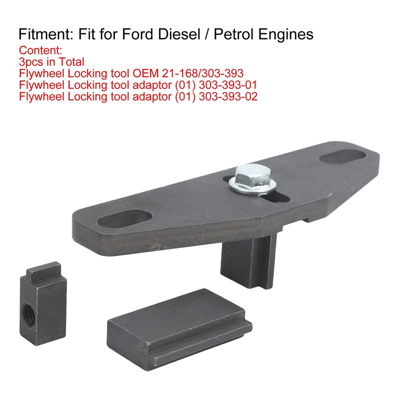 Yctze Flywheel Locking Timing Tool Set 303-393/01/02 Suitable for Diesel/Petrol