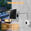 Ri ng Camera Solar Panel, Compatible with Ring Stick Up