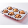 Jumbo Muffin Pan-Large Cupcake Pan Non Stick 6 cup 3.5x1.77