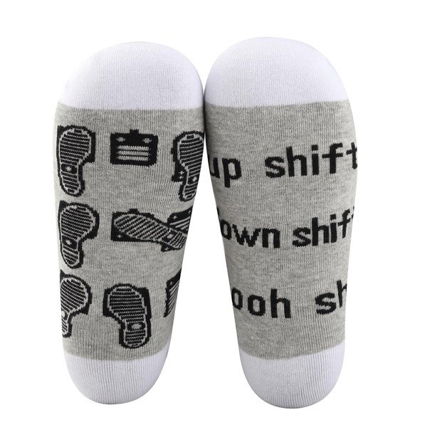G2TUP Car Guy Socks Car Lover Gifts Up Shift Down