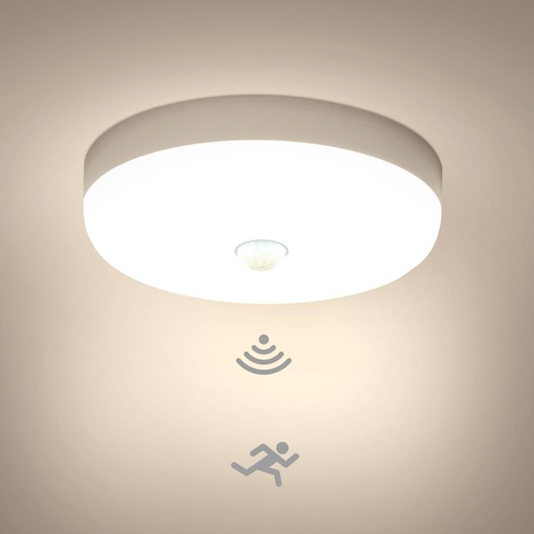 Combuh Combuh LED ceiling lamp with motion detector indoor, round