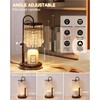 Candle Warmer Lamp with Timer Dimmer and 3 Bulbs, Candle