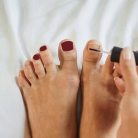 TOVINANNA Manicure Accessory Toe Nail Stickers Nail Art Patches Long Lasting for Women