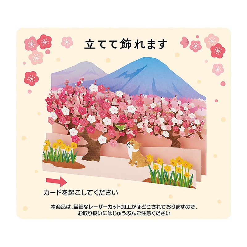 Sanrio 654892 Spring Marinu Shiba Inu Message Card