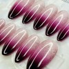 Magnetic gradient handmade nail tip - Stiletto M / 마그네틱