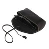 ZLYC Unisex Handmade Leather Collection Hard Eyeglass Case Sunglasses Holder