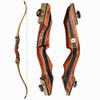 PMZ Recurve Bow and Arrow, 60" Wooden Takedown Hunting Bows