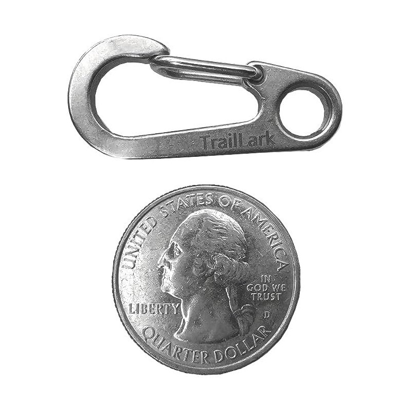TrailLark Mini Titanium Carabiner