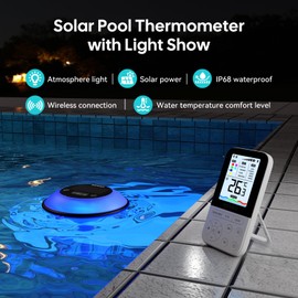 Inkbird IBS-P05R Ambient Light Pool Thermometer with Wireless Monitor
