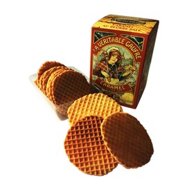 La Dunkerquoise French Waffle Cookies - Caramel