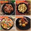 MAGICLULU 2pcs Non Stick Pizza Pan Round Pizza Tray Pizza